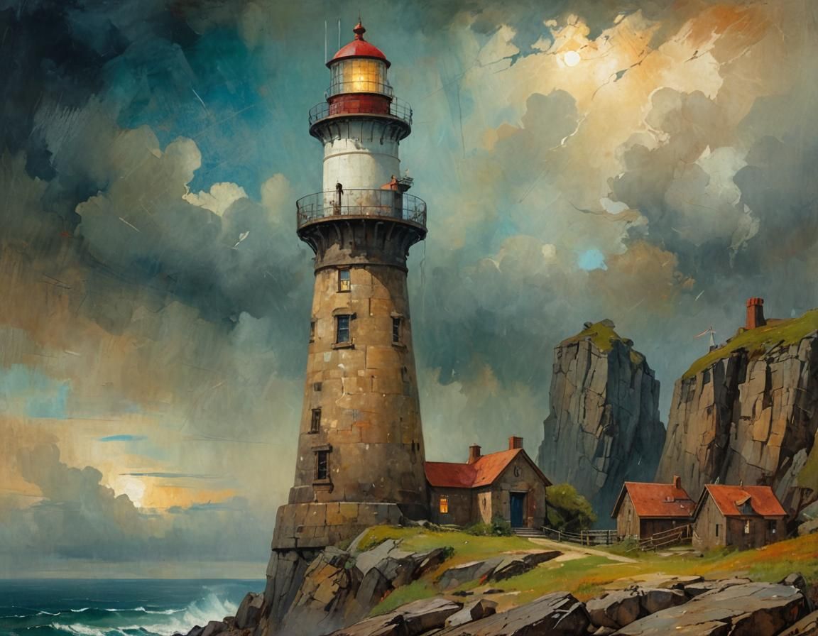 Epic Fantasy Novel Cover in a Maximalist Oil Painting Style