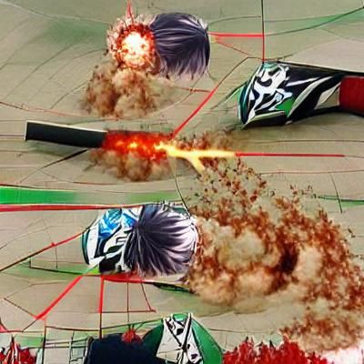Genshin Impact Character in Anime Style