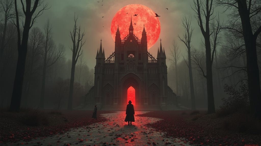 Vampire Empire Horror in Gustave Doré Style