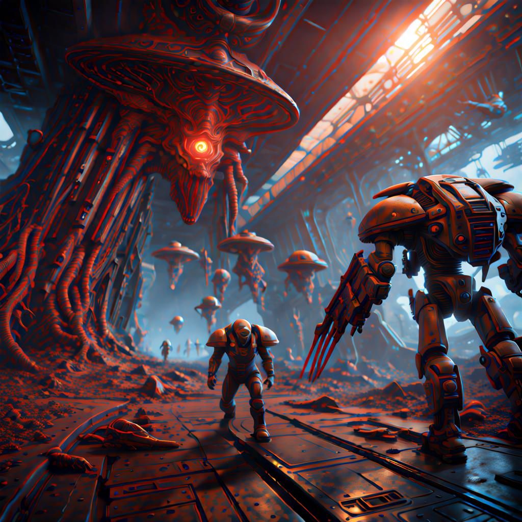 Aliens vs Space Marines