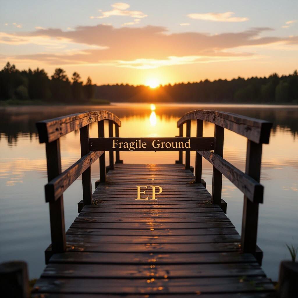 Fragile Ground EP: Wooden Bridge at Sunset