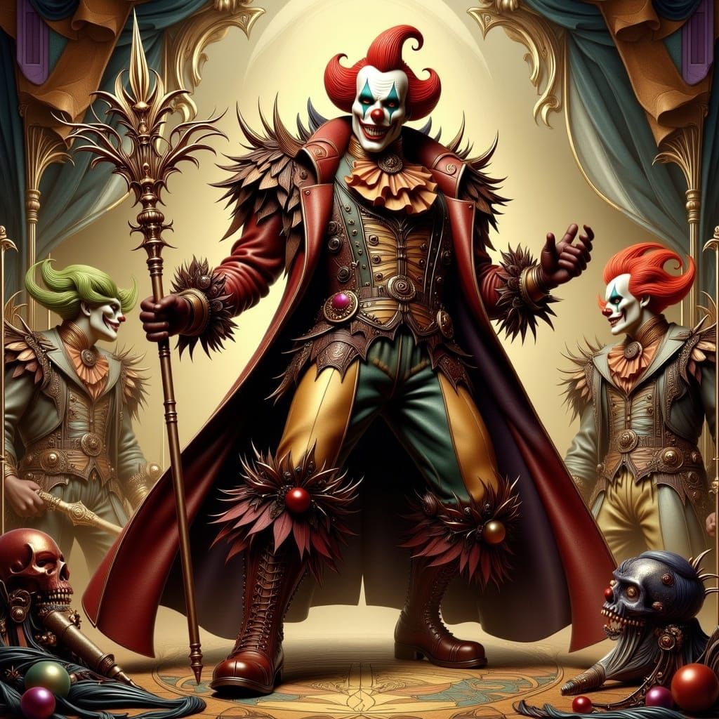 Bozo the Clown as Medieval Executioner