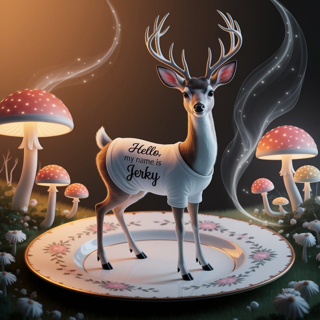 "Hello, my name is Jerky" (poor jerky 3.14)