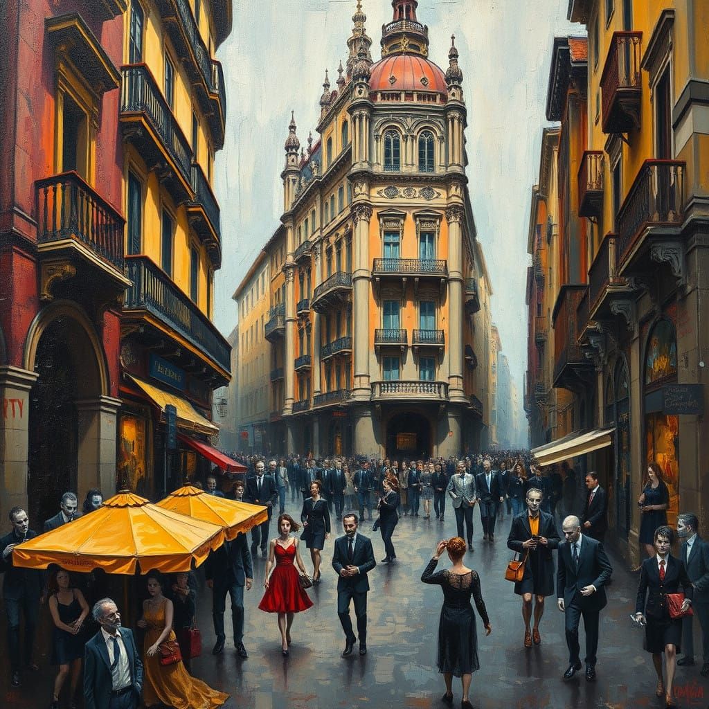 Soulless Affluence in Cataluña: A City of Empty Opulence