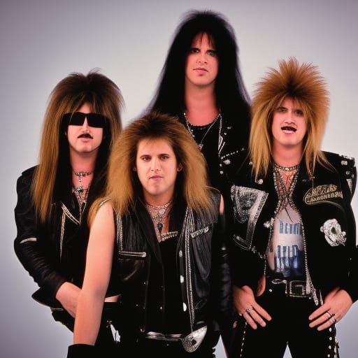 Hair Metal Band Performance in the 1980s