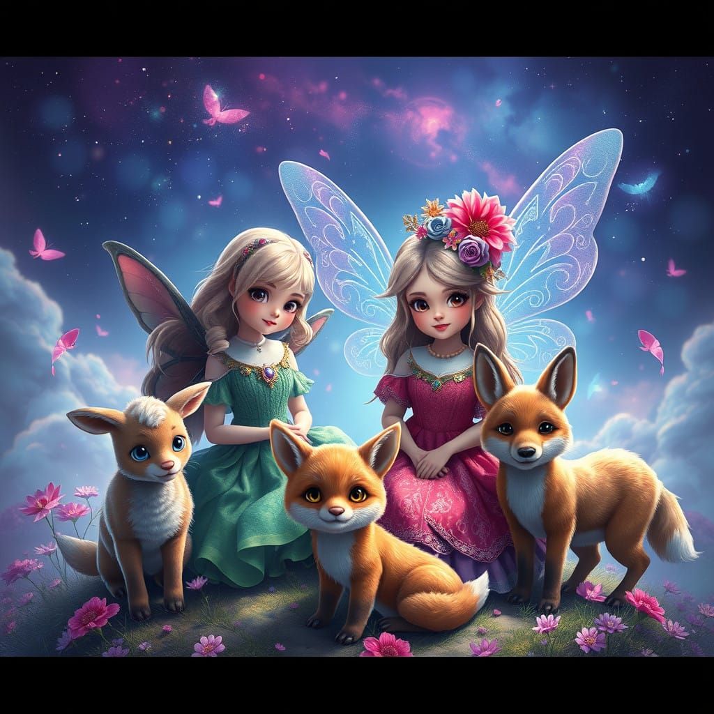 Vibrant Fantasy Realm Revealed in Stunning Matte Painting