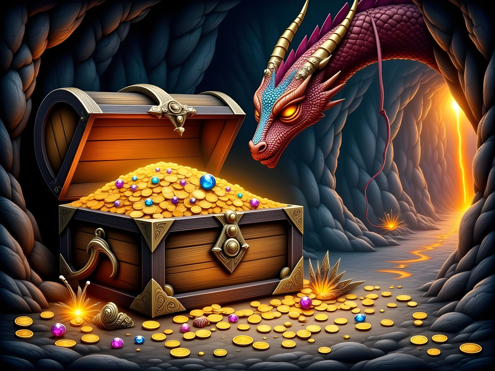 Dragon's Hoard: A Fairytale Treasure Trove
