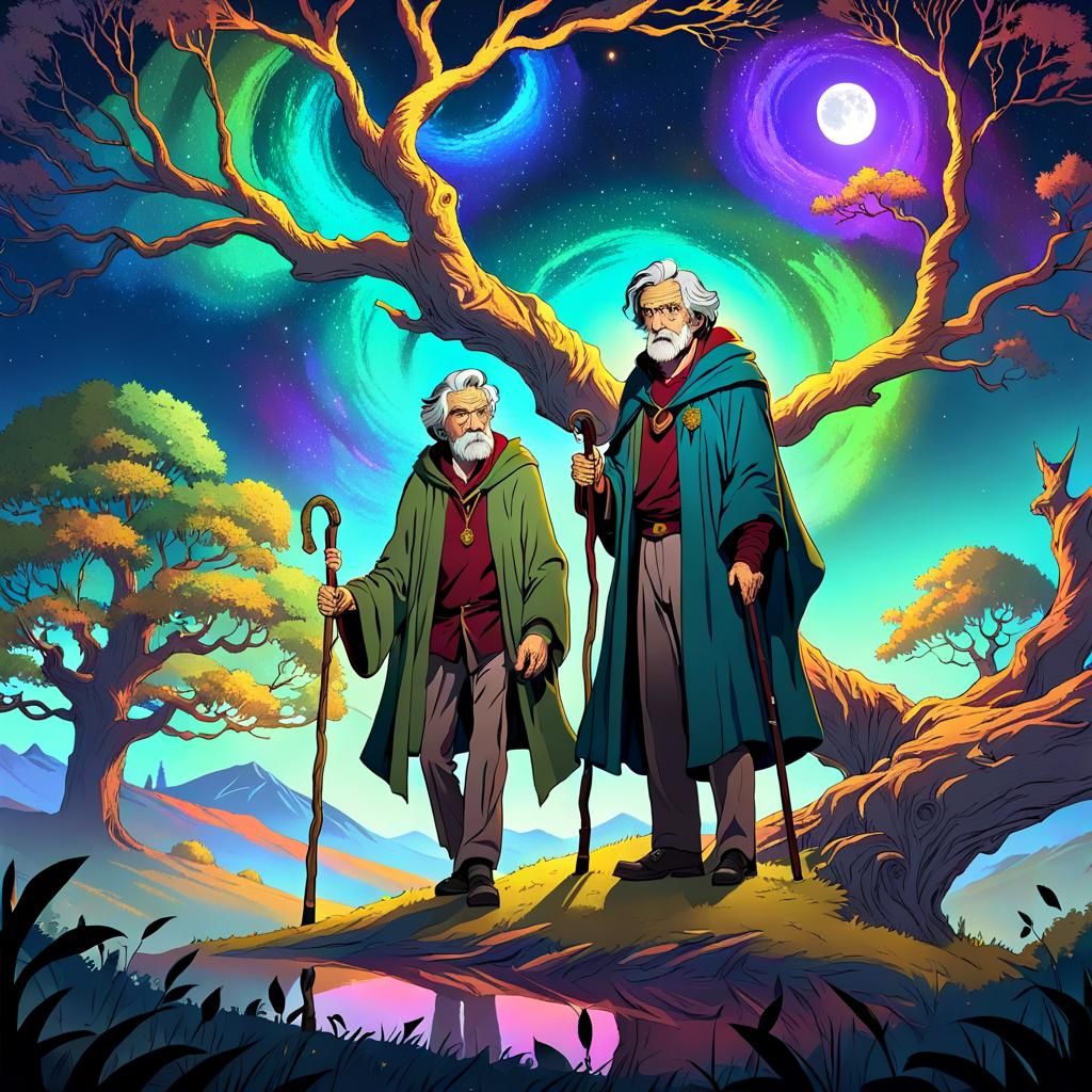 Cosmic Tree: Old Man's Journey