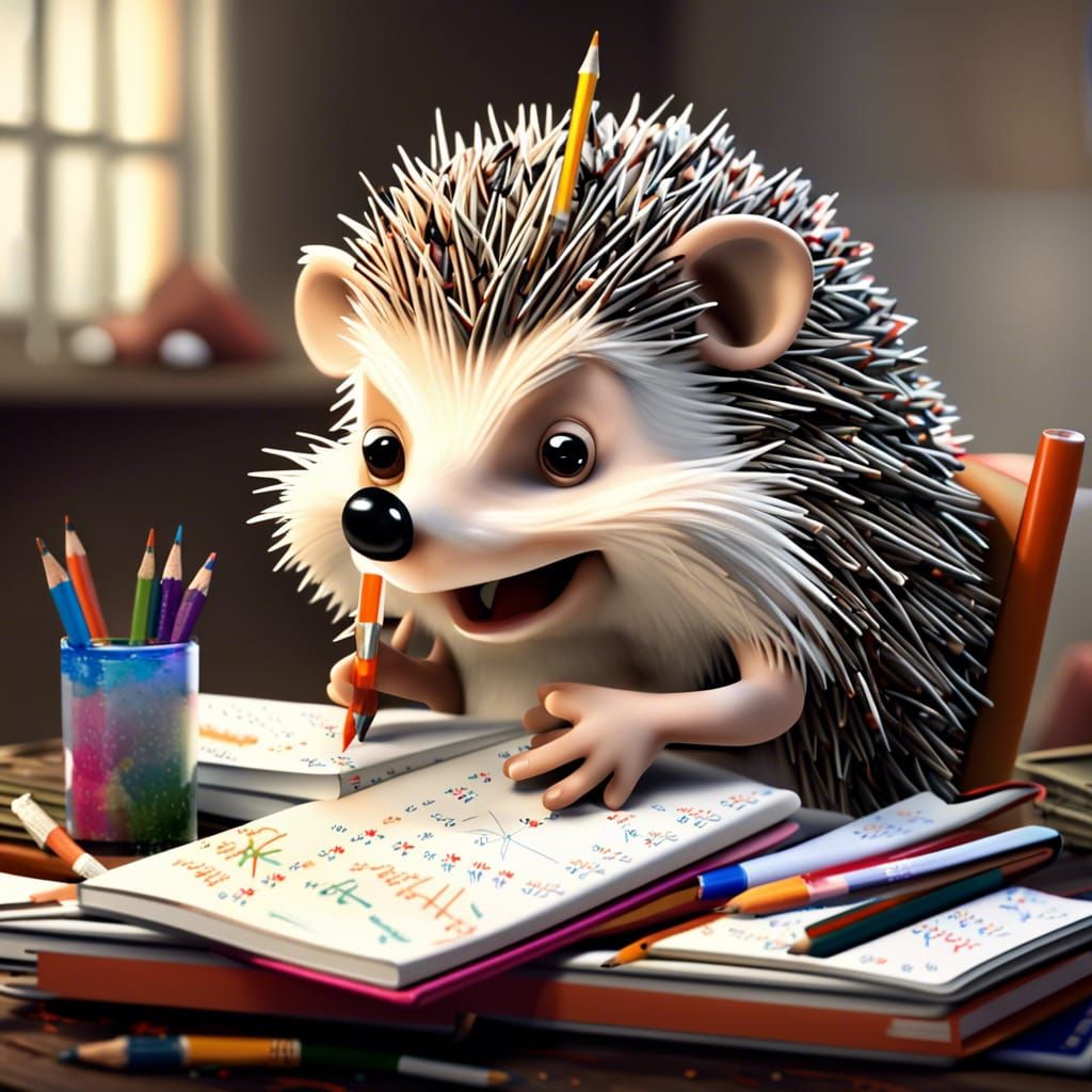 Hedgehog's Homework: A Hyperdetailed Math Challenge