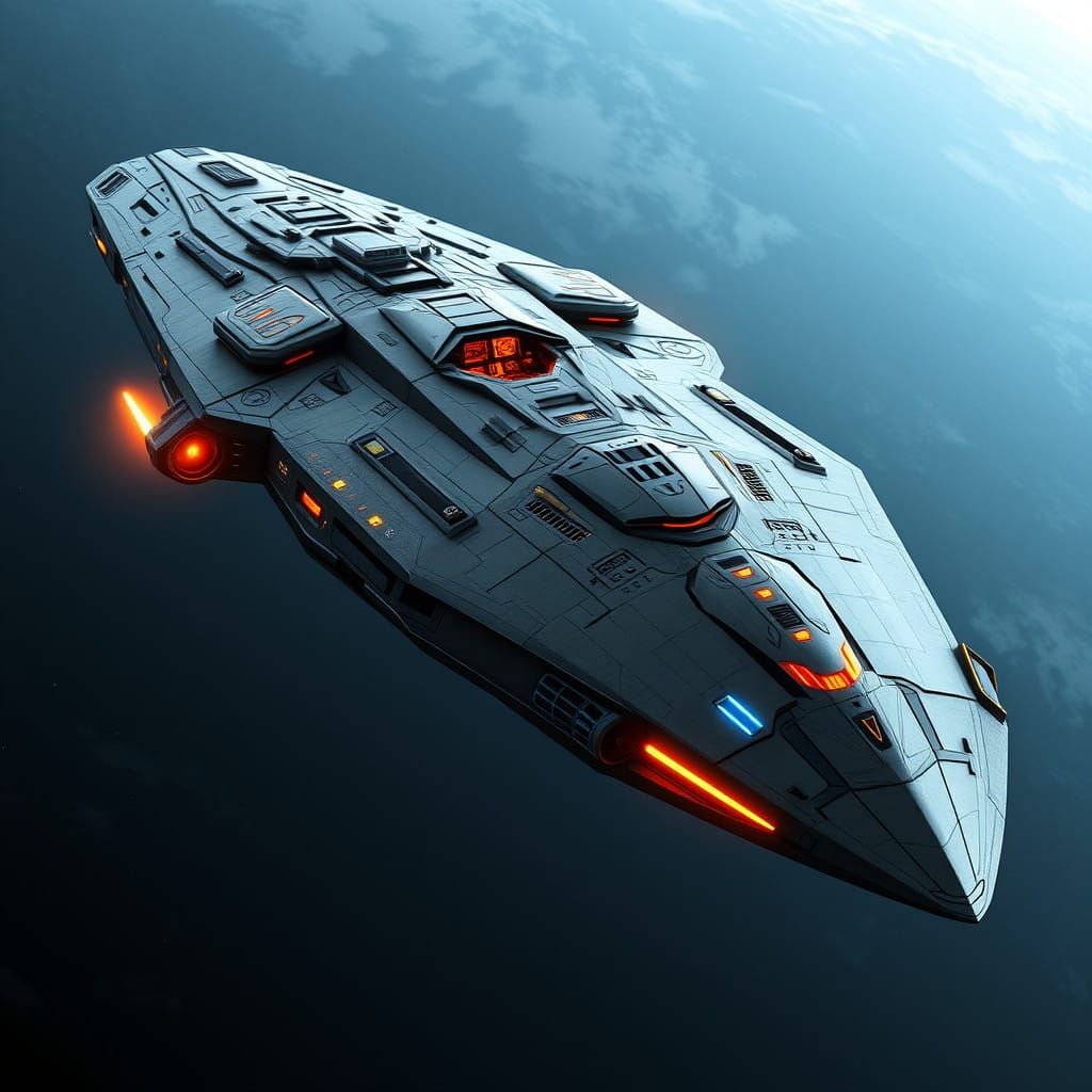 Sleek Modified Cruiser in Silver and Gray Reflecting Onderon...