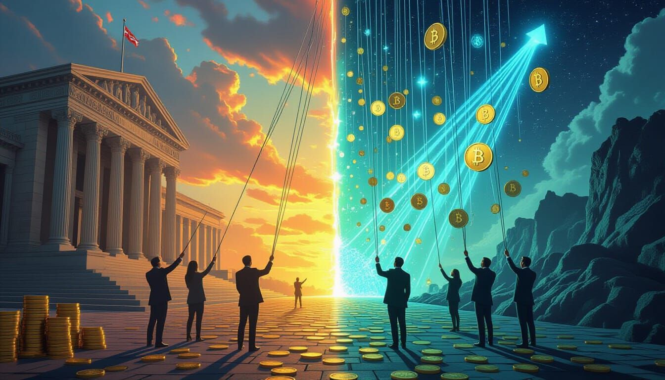 Worlds Collide: Stone Government vs Crypto Utopia