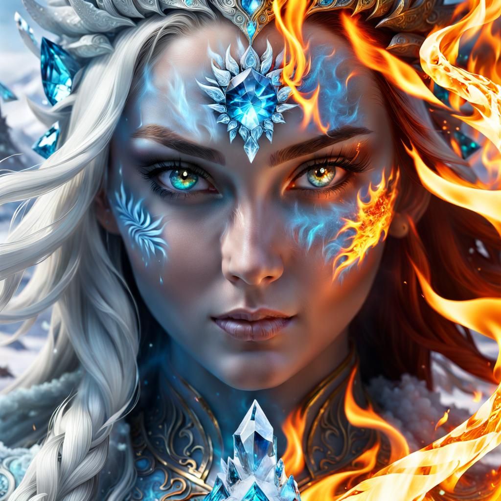 Goddess of Fire & Ice