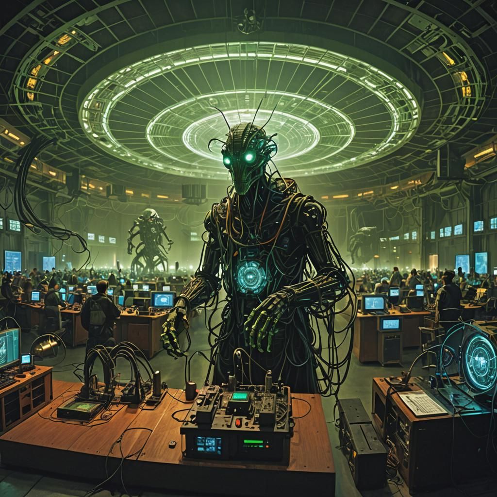 Ancient engineer works on creating space-time jumps