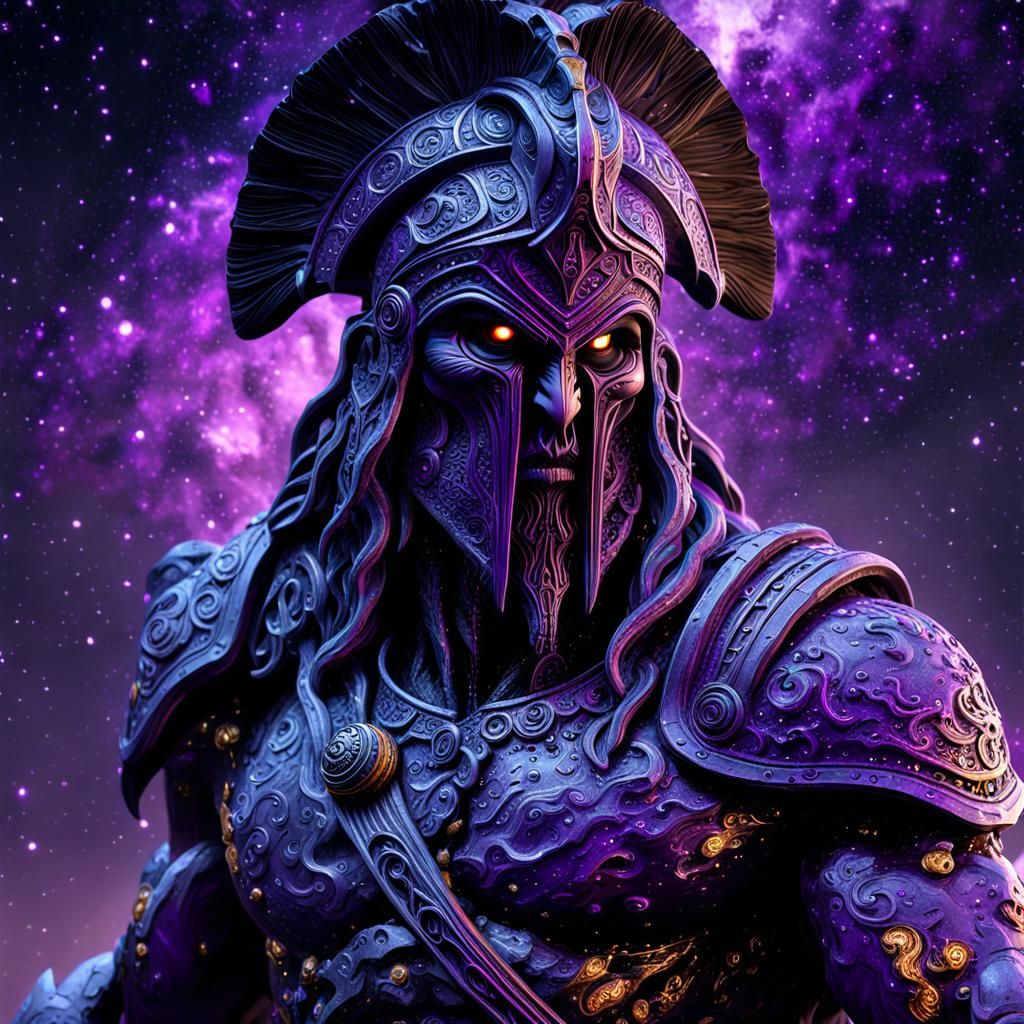 Cthulhu Spartan Nightmare in Dark Fantasy Art