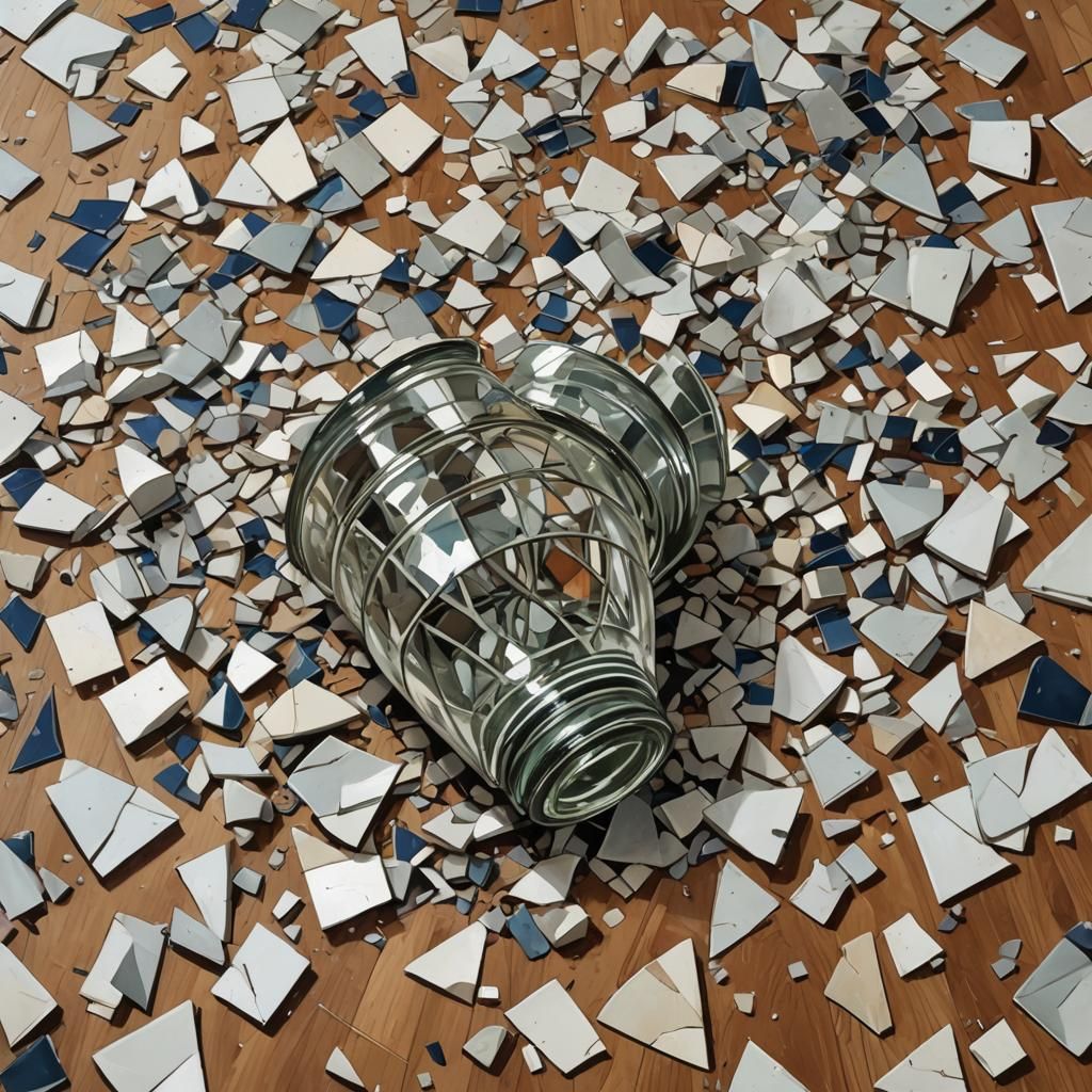 When I Saw What They Did To the Mosaic I Dropped the Vase