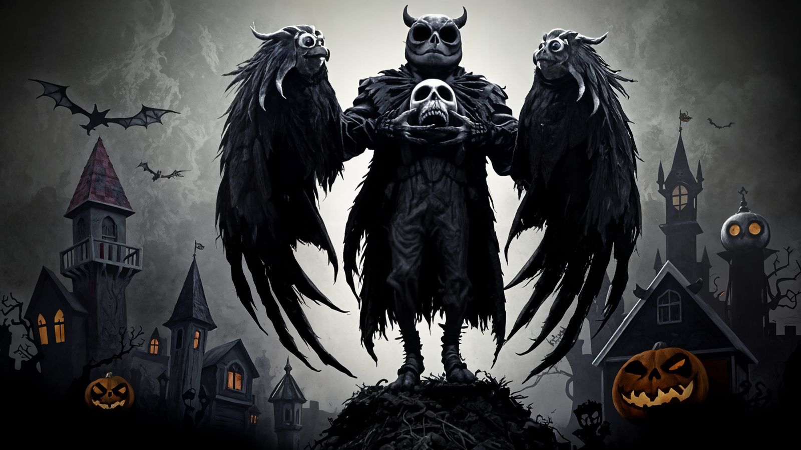 Jack Skellington's Triumphant Halloween Entrance