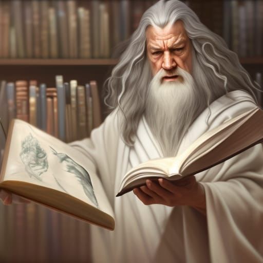 Gandalf Studies in the Library of Infinity