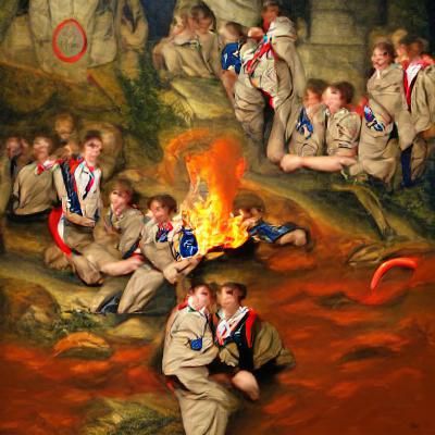 Infernal Landscape: A Vision of Hell