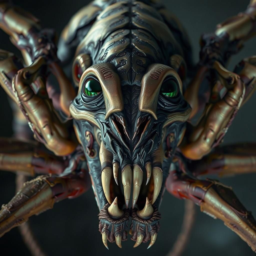 Eldritch Horror Cat in Ominous Forest