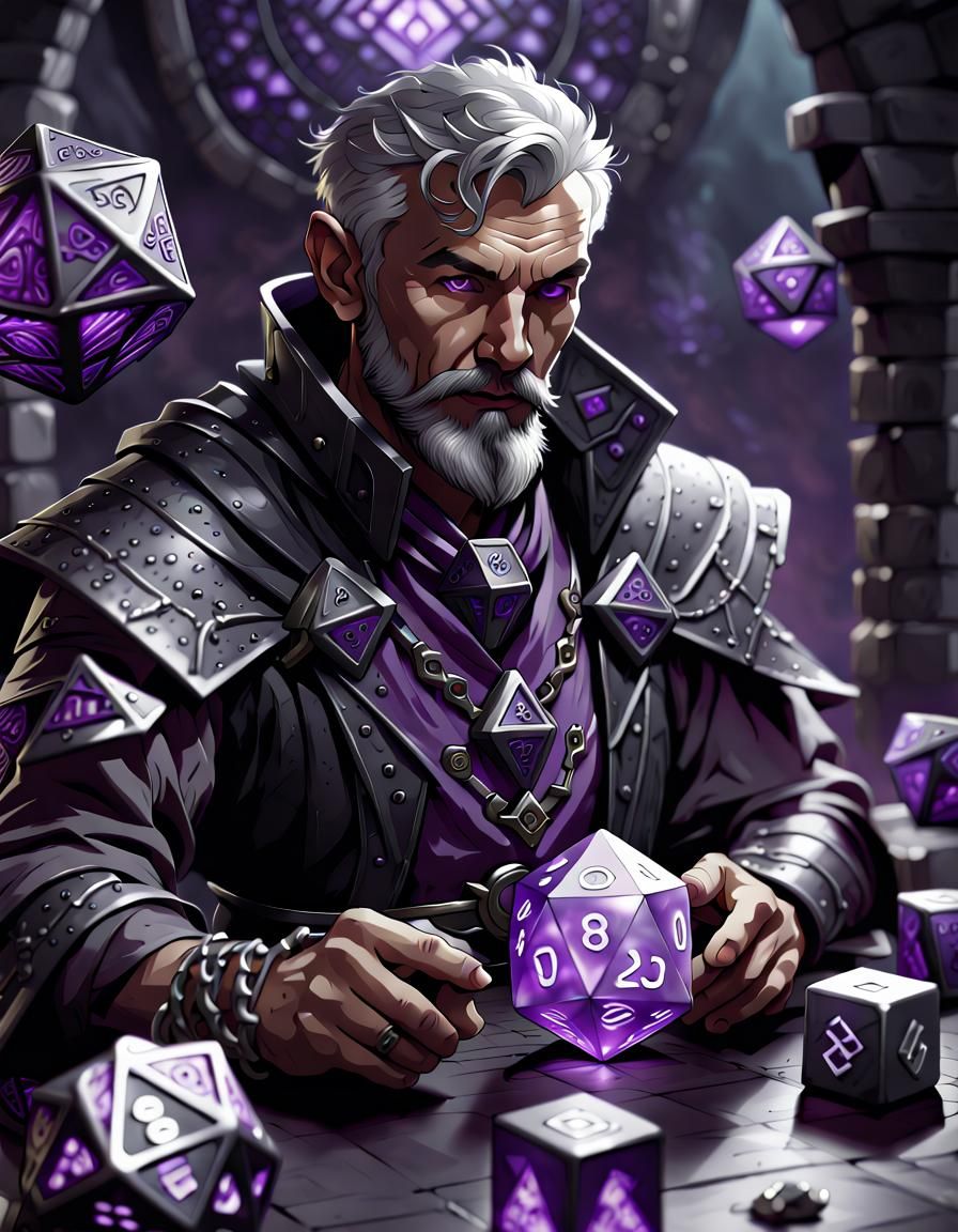 Dark Fantasy Game Master Concept Art