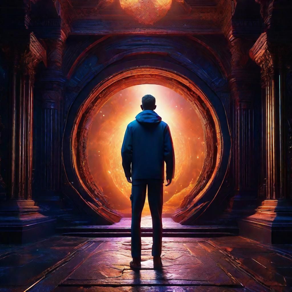 Stepping in an ancient portal