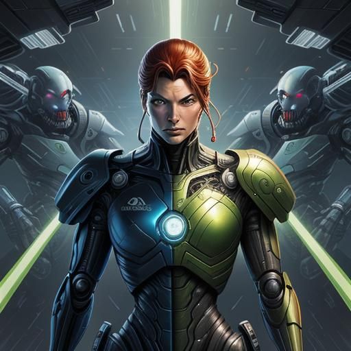 Organic Life and Cybernetic Enhancements in Comic Art