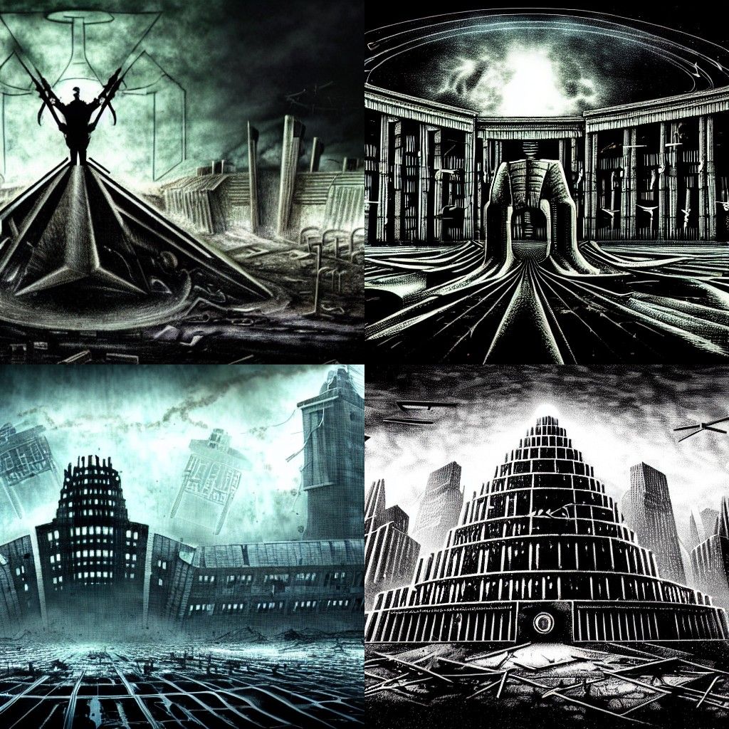 Dystopian Downfall of Technocracy: Apocalyptic Vision