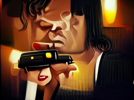 Pulp Fiction Film Noir Scene