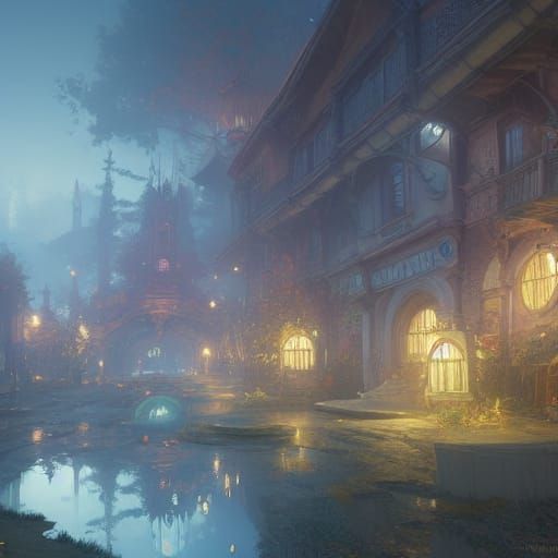 Little fairy town