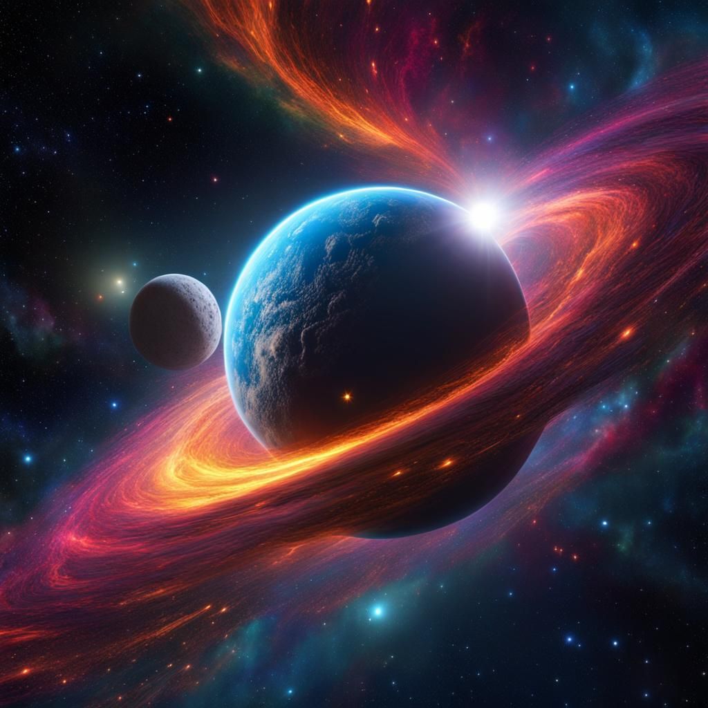 Cosmic Collision: Unstoppable Force Meets Immovable Object