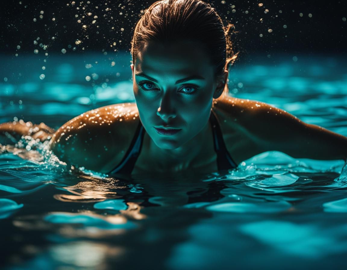 Bioluminescent Beauty: A Cinematic Swim