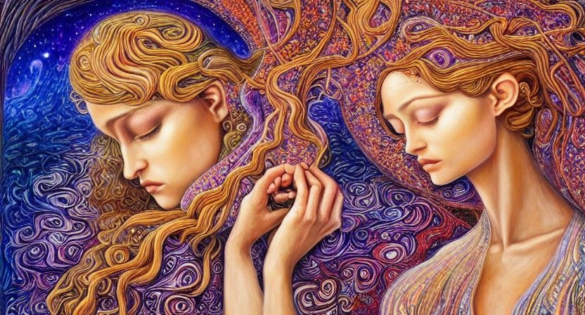 Longing for Connection: Surrealist Fantasy Art