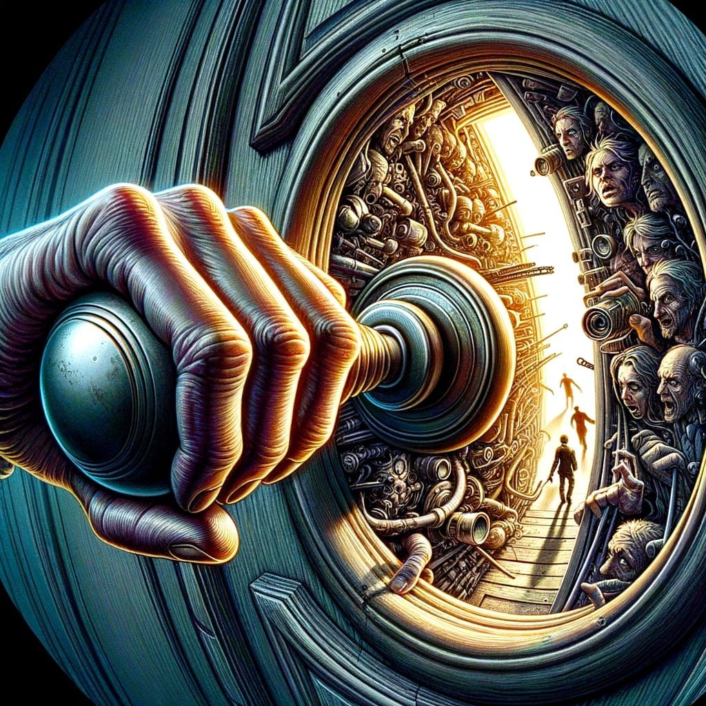 Doorknob Perspective: Graphic Novel Tension in Angelwave Sty...