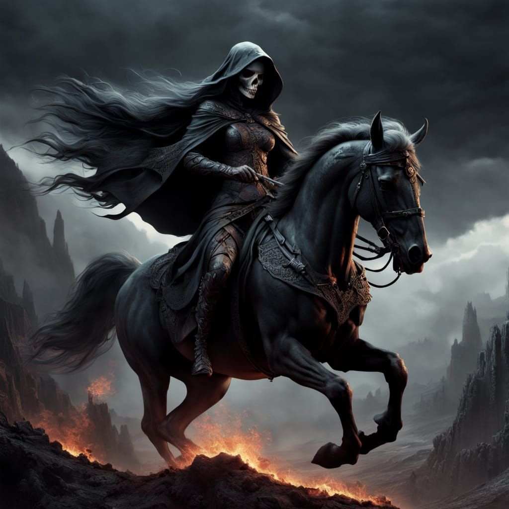 Female Death: Horseman of the Apocalypse