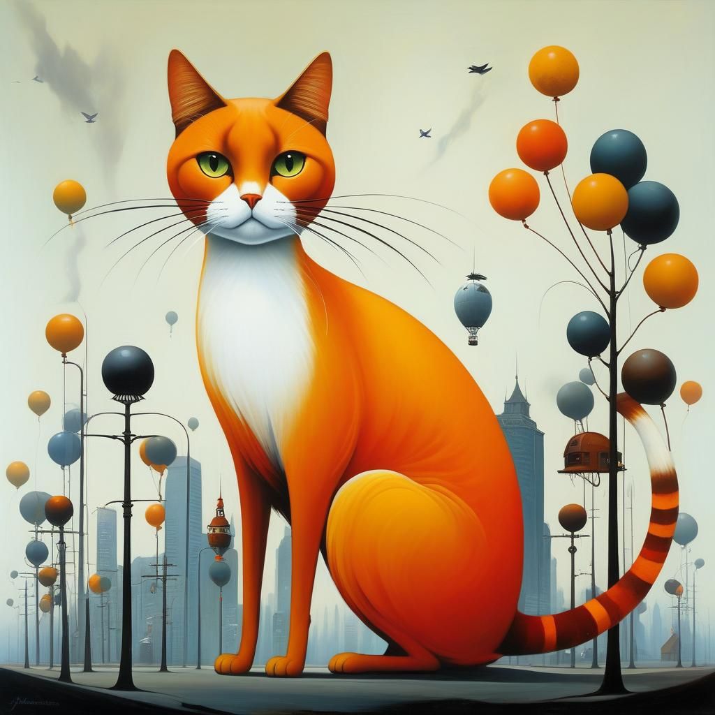 Surreal Graphic Novel Art