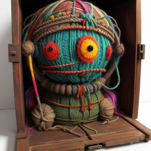 Yarn Monster Knitting: Pop Surrealism in Multimedia