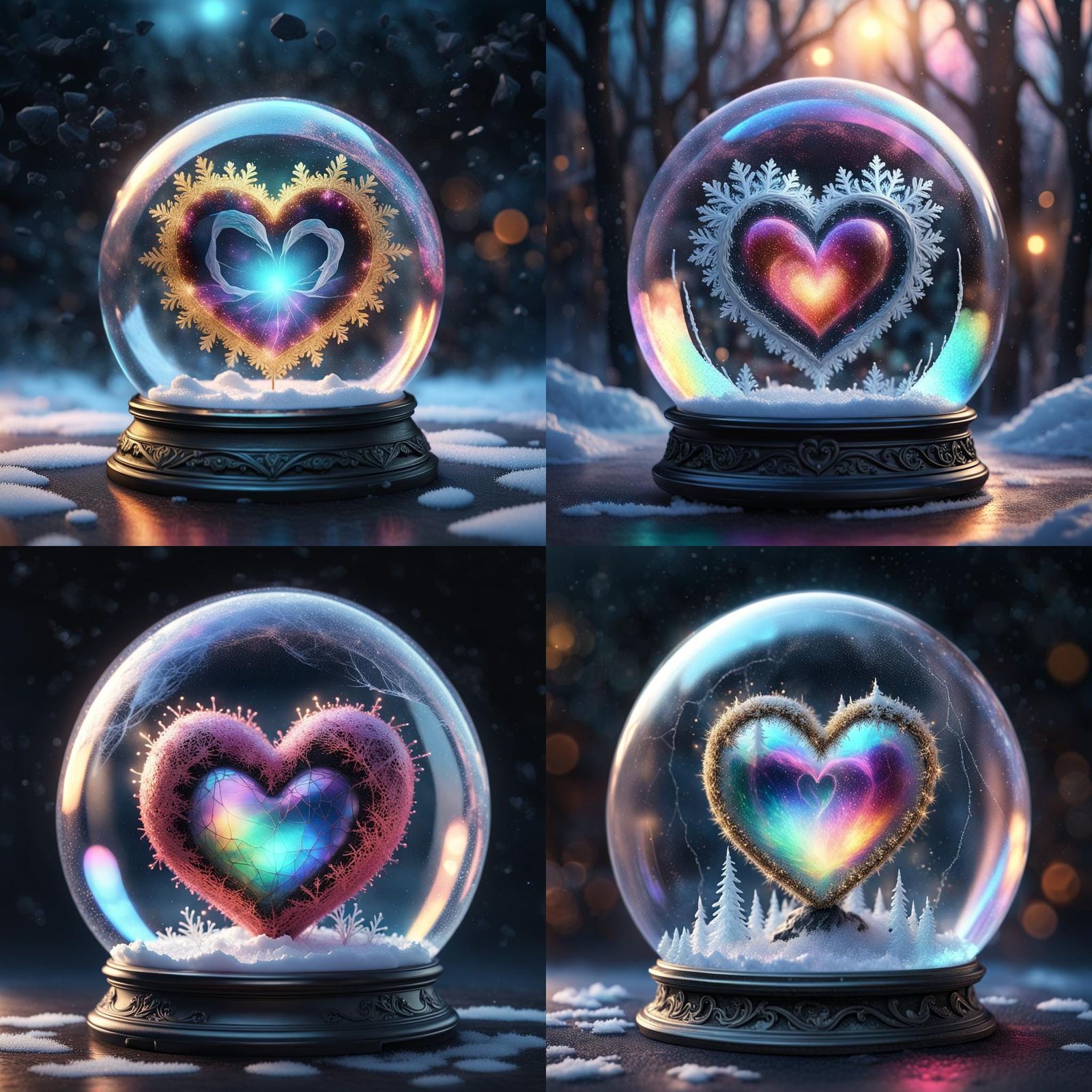 lively heart, frozen prison