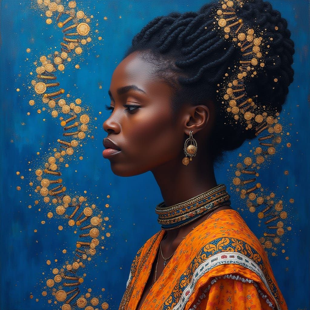 African Goddess of Genetic Code