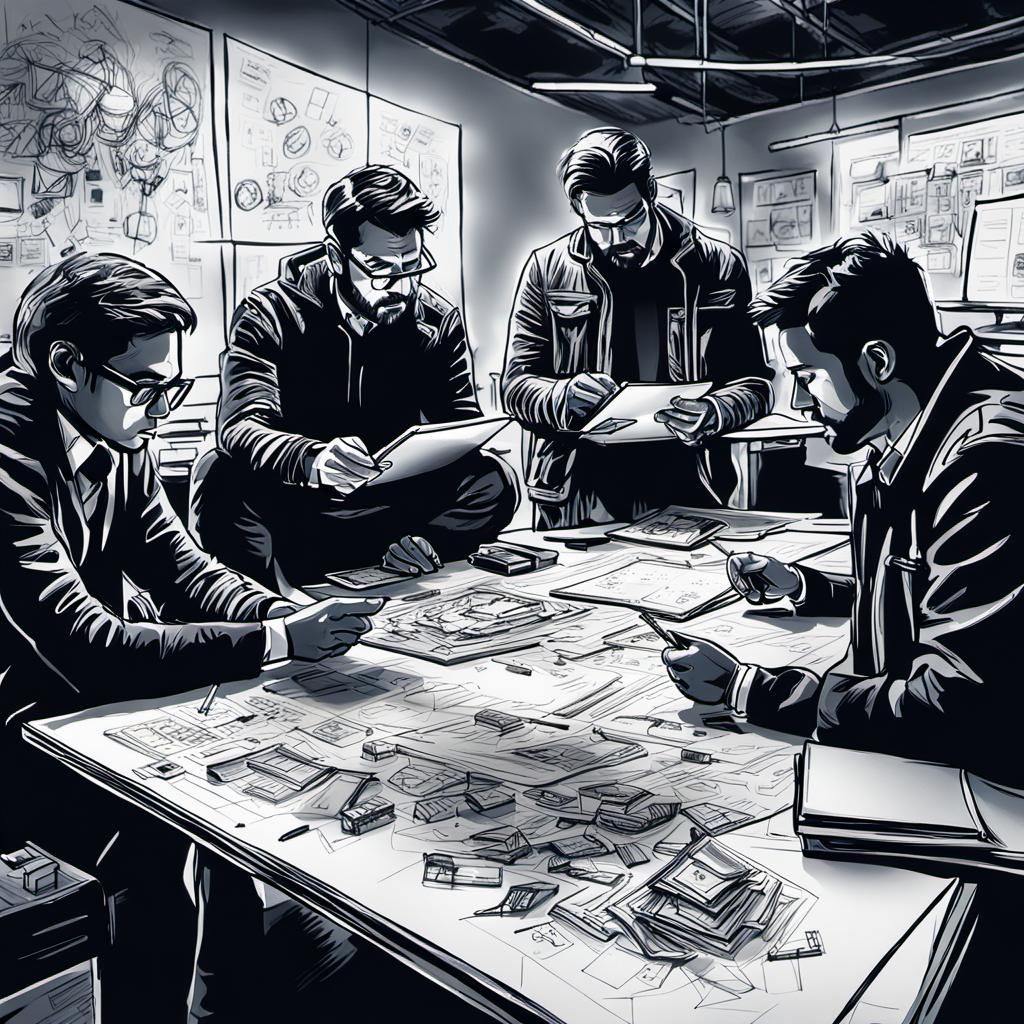 Brainstorming Session: A Digital Art Collaboration