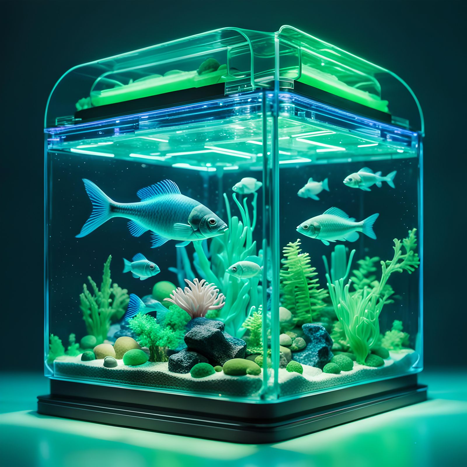 surreal dreamscape fISH