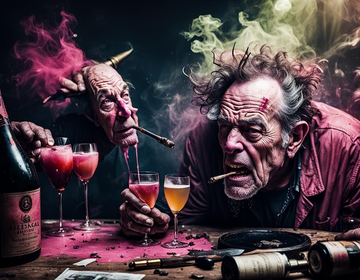 Scurvy Beef Knobs Fighting Pink Champagne Faces