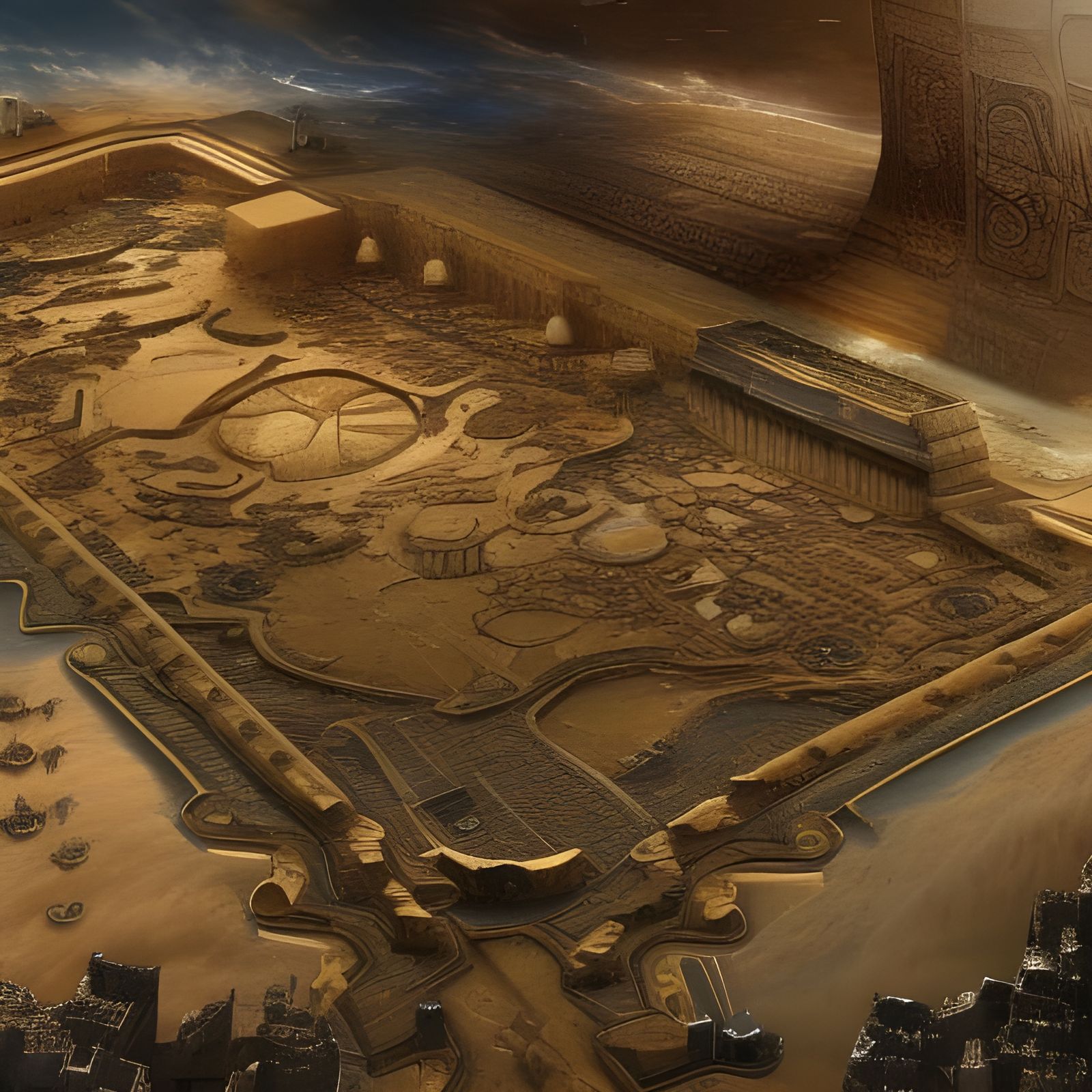 Persian Empire in 2123's year