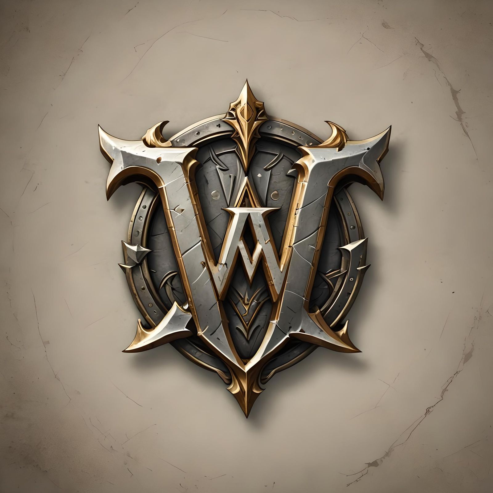 MMORPG Guild Logo Featuring Letter W