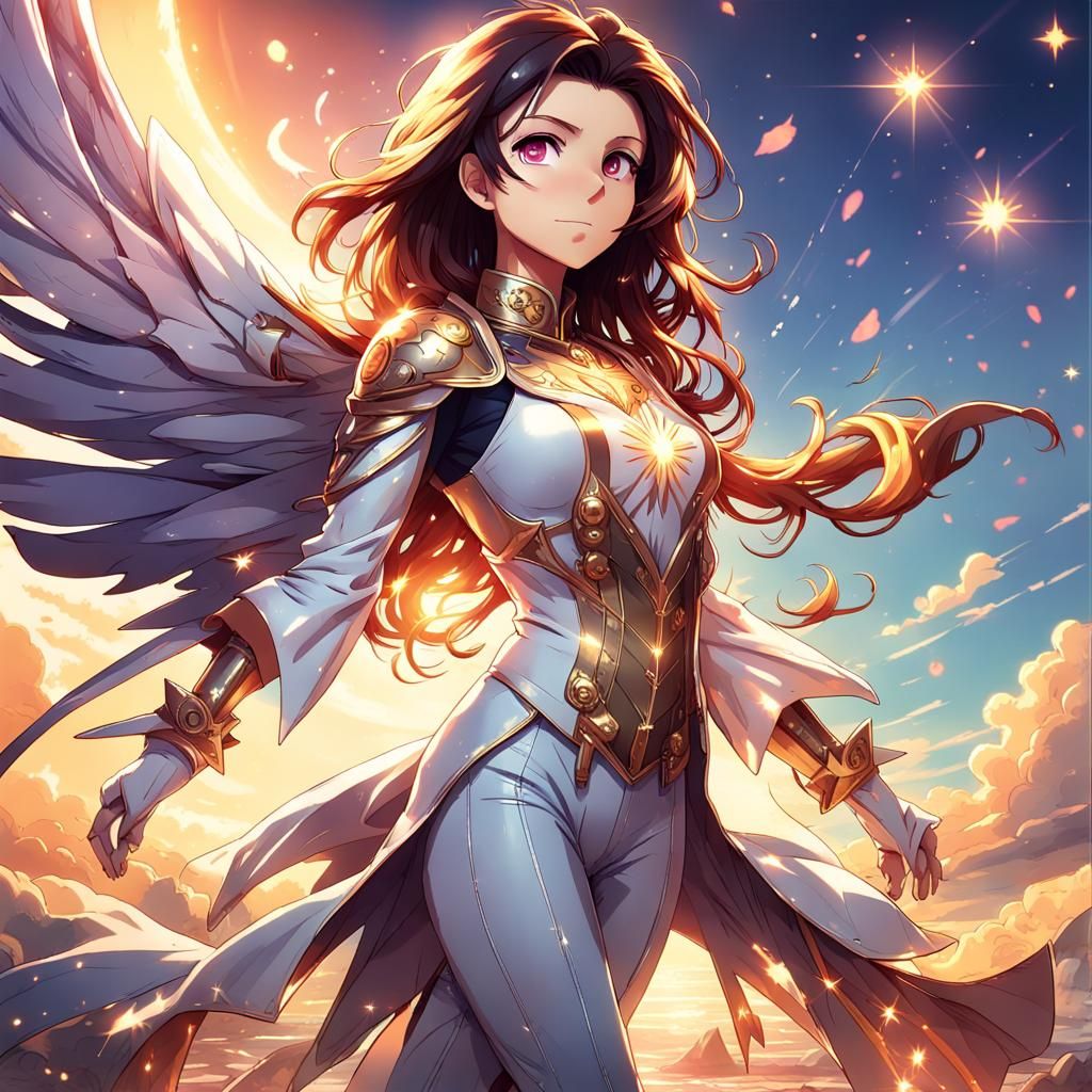 Angela Montenegro as Anime Character, Pixar Style