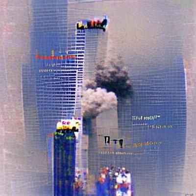 AI Rendering of September 11, 2001