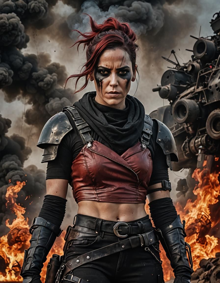 Meg turney as a Female mad max character. Queen of Darkness ...