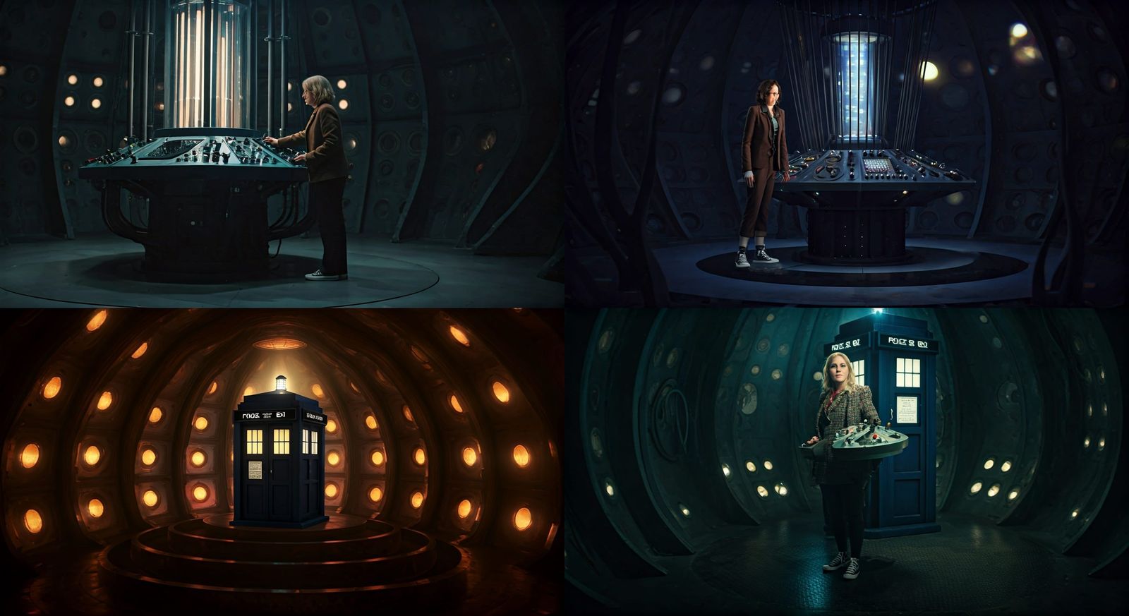 Doctor Who: TARDIS Interior with Prism Light