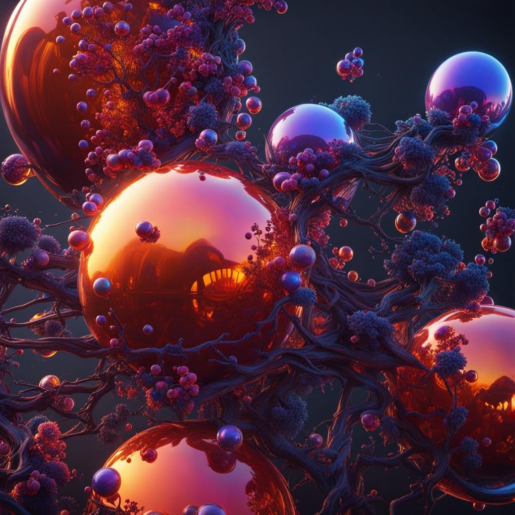 Fantastical Polymerization Catalyst in Detailed Matte Painti...