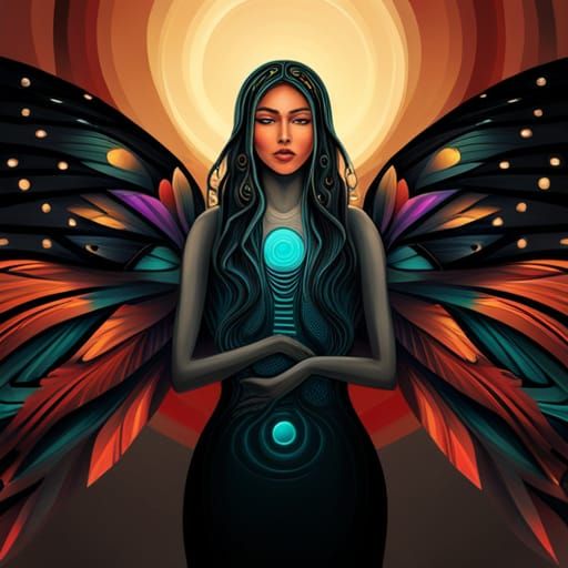 Ītzpāpālōtl: Aztec Obsidian Butterfly Goddess