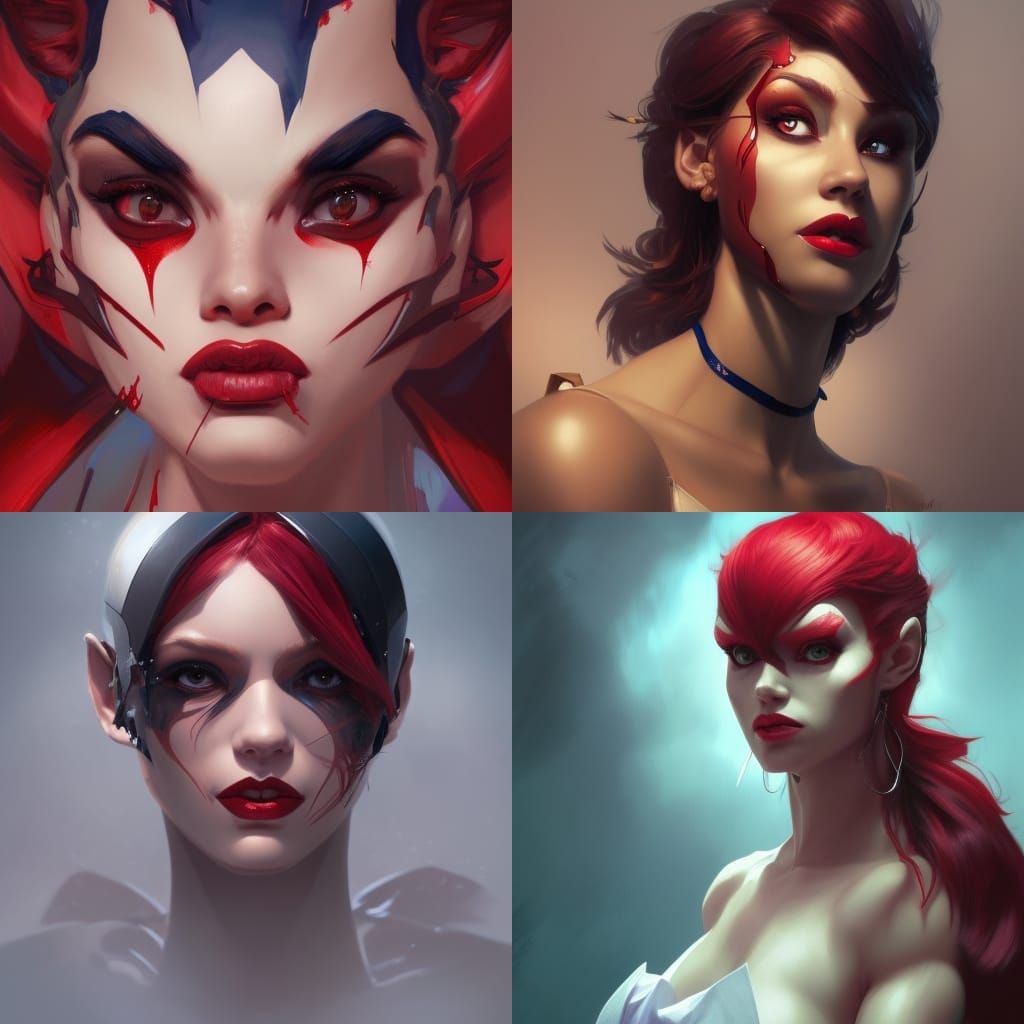 Rouge the Bat as Human: Detailed Portrait